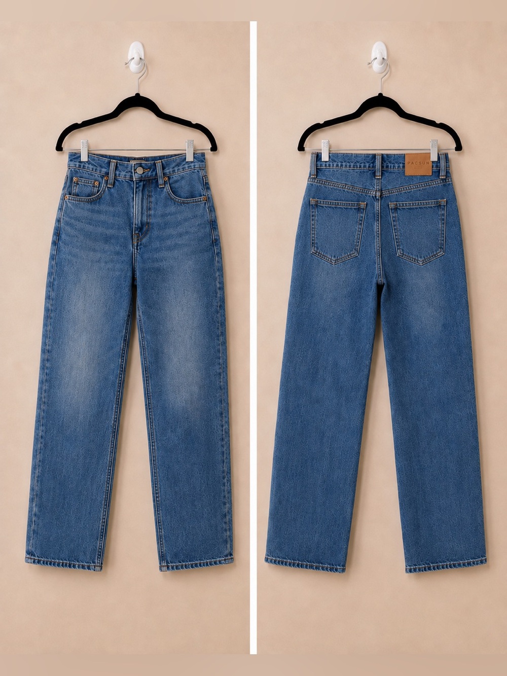 PacSun Medium Wash High Rise Mom Jeans Size 25